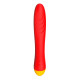 Заказать Красный изогнутый вибромассажер Romp Hype G-Spot - 21 см.