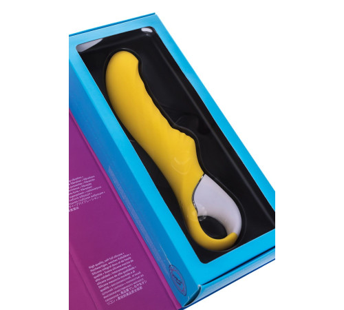 Жёлтый вибратор Satisfyer Yummy Sunshine - 22,5 см. Жёлтый вибратор Satisfyer Yummy Sunshine - 22,5 см.