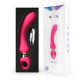 Заказать Розовый изогнутый вибромассажер Moon Vibrator - 21,1 см.