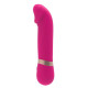 Заказать Розовый мини-вибратор с загнутой головкой Dildo Vibe - 11,7 см.