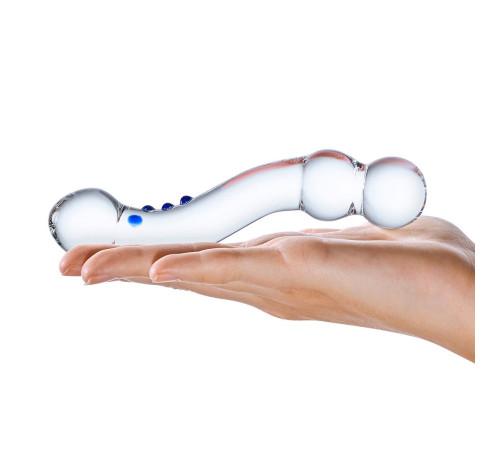 Изогнутый стеклянный стимулятор G-точки Curved G-Spot - 15,2 см. Изогнутый стеклянный стимулятор G-точки Curved G-Spot - 15,2 см.