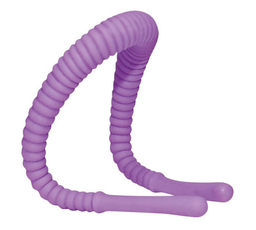 Фиолетовый гибкий фаллоимитатор Intimate Spreader для G-стимуляции Фиолетовый гибкий фаллоимитатор Intimate Spreader для G-стимуляции