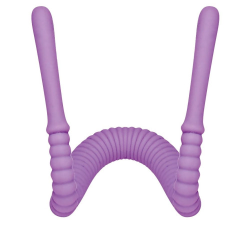 Фиолетовый гибкий фаллоимитатор Intimate Spreader для G-стимуляции Фиолетовый гибкий фаллоимитатор Intimate Spreader для G-стимуляции