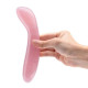 Заказать Массажер для G-точки Le Wand Crystal G-Wand из розового кварца