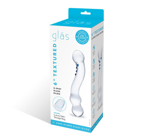 Изогнутый стеклянный стимулятор G-точки Curved G-Spot - 15,2 см. Изогнутый стеклянный стимулятор G-точки Curved G-Spot - 15,2 см.