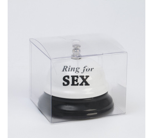 Настольный звонок RING FOR SEX Настольный звонок RING FOR SEX