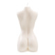 Белая интерьерная свеча в форме женского торса - 850 гр.