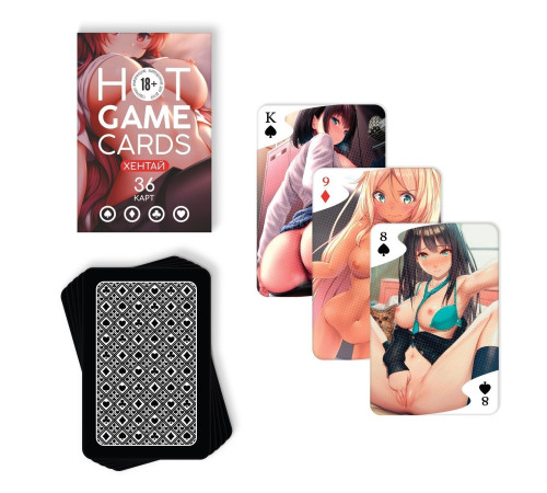 Игральные карты Hot Game Cards «Хентай»