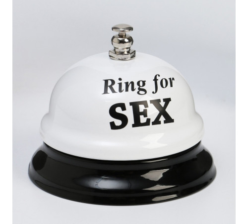 Настольный звонок RING FOR SEX Настольный звонок RING FOR SEX