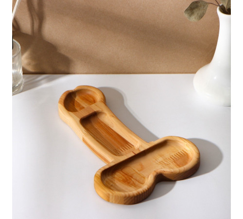 Деревянное блюдо для подачи в форме члена (25 х 16,5 х 1,7 см)