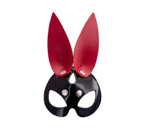 Кожаный брелок в виде маски зайчика