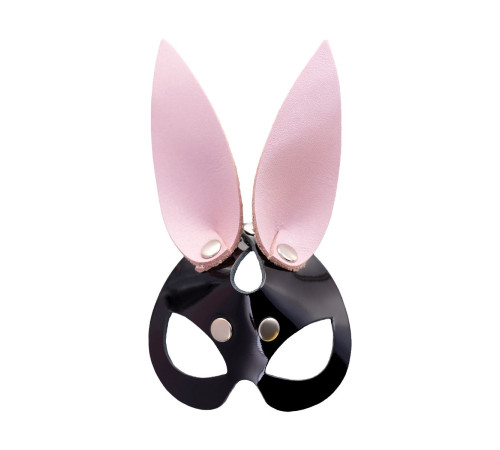 Кожаный брелок в виде маски зайчика