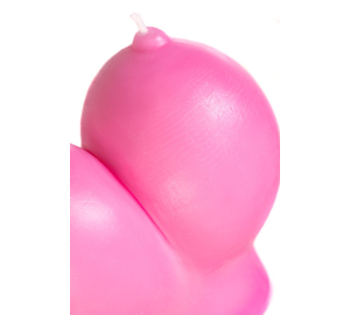 Розовая свеча «Сиськи» - 150 гр.