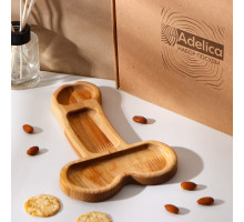 Деревянное блюдо для подачи в форме члена (25 х 16,5 х 1,7 см)