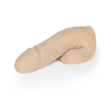 Мягкий имитатор пениса Fleshton Limpy среднего размера - 17 см.