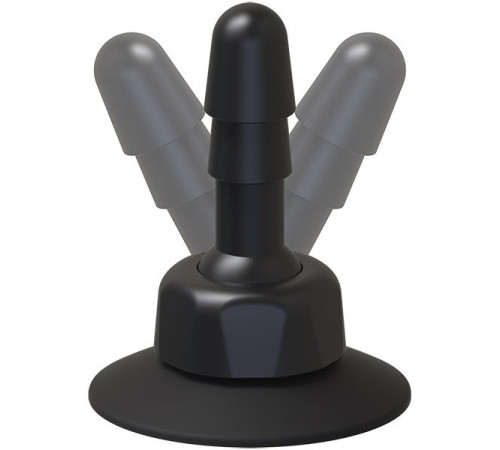 Плаг с присоской для фиксации насадок Deluxe 360° Swivel Suction Cup Plug