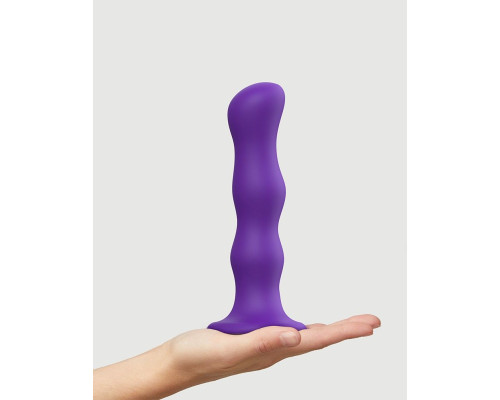 Заказать Фиолетовая насадка Strap-On-Me Dildo Geisha Balls size XL