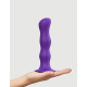 Заказать Фиолетовая насадка Strap-On-Me Dildo Geisha Balls size XL