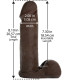 Заказать Насадка-реалистик Vac-U-Lock 8 ULTRASKYN Cock - 20,6 см.