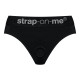 Черные трусики для насадок Heroine Lingerie Harness - size XL