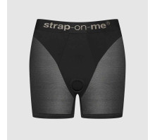 Трусики-шорты для фиксации насадок Strap-on-me Harness Lingerie Halo - size M