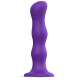 Заказать Фиолетовая насадка Strap-On-Me Dildo Geisha Balls size XL