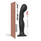 Заказать Черная насадка Strap-On-Me Dildo Plug P G size XXL