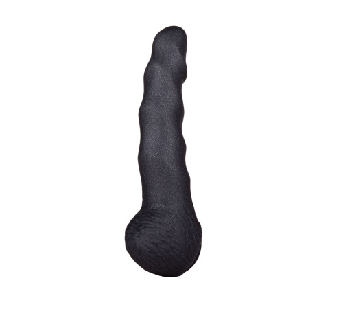 Чёрная насадка на пояс харнесс BLACK BENT 2 - 19,5 см. Чёрная насадка на пояс харнесс BLACK BENT 2 - 19,5 см.