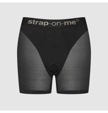 Трусики-шорты для фиксации насадок Strap-on-me Harness Lingerie Halo - size XL