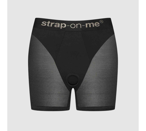 Трусики-шорты для фиксации насадок Strap-on-me Harness Lingerie Halo - size XL