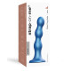 Заказать Голубая насадка Strap-On-Me Dildo Plug Balls size L