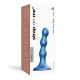 Заказать Голубая насадка Strap-On-Me Dildo Plug Balls size S
