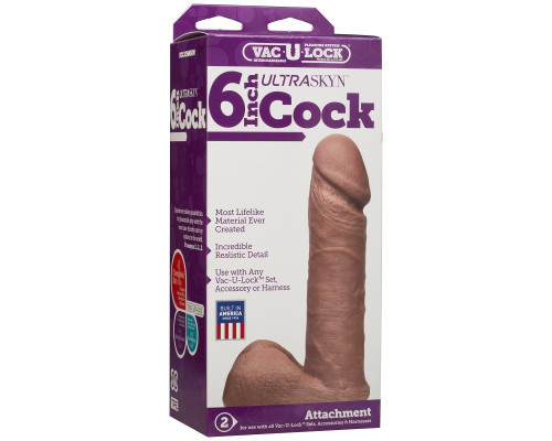Заказать Насадка-мулат для трусиков Vac-U-Lock 6 ULTRASKYN Cock - 17,3 см. Заказать Насадка-мулат для трусиков Vac-U-Lock 6 ULTRASKYN Cock - 17,3 см.