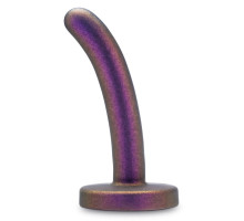 Фиолетовая насадка с гладкой поверхностью Surrender 4.75 Inch Beginner Pegging Dildo - 12 см.