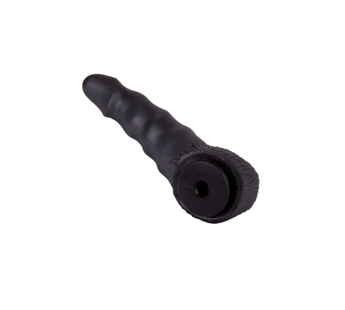 Чёрная насадка на пояс харнесс BLACK BENT 2 - 19,5 см. Чёрная насадка на пояс харнесс BLACK BENT 2 - 19,5 см.