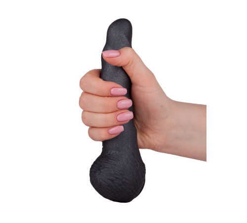 Чёрная насадка на пояс харнесс BLACK BENT 2 - 19,5 см. Чёрная насадка на пояс харнесс BLACK BENT 2 - 19,5 см.