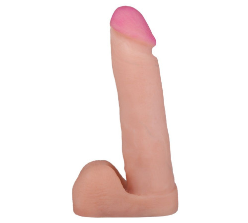 Фаллическая насадка для страпона UNICOCK 8  - 21 см.