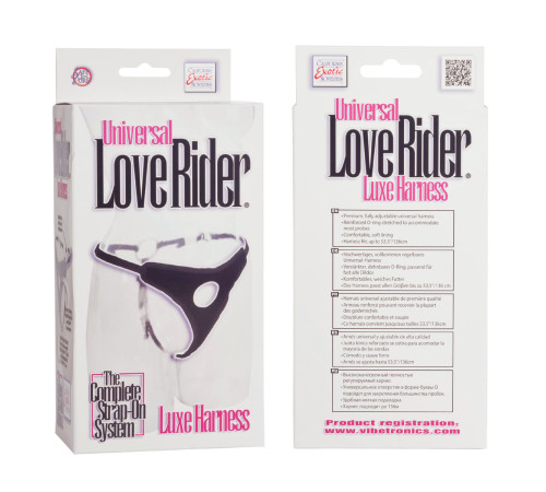 Трусы для страпона с универсальным креплением Universal Love Rider Luxe Harness