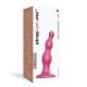 Заказать Розовая насадка Strap-On-Me Dildo Plug Beads size S