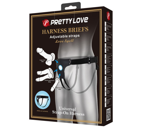 Трусики харнесс Harness Briefs Love Spell