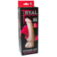 Заказать Телесная насадка REAL Standard с усиками на основании - 19 см.