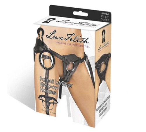 Черные трусики-джоки для страпона