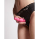 Заказать Розовая насадка Strap-On-Me Dildo Plug Beads size L