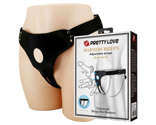 Заказать Трусики харнесс Harness Briefs Love Spell