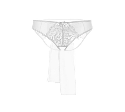 Эротические сетчатые трусики с бантом Mia