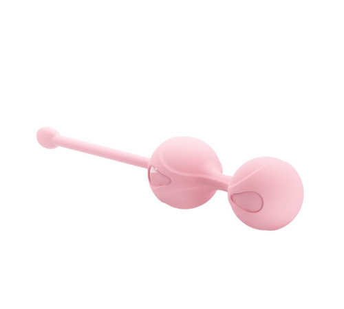 Нежно-розовые вагинальные шарики Kegel Tighten Up I