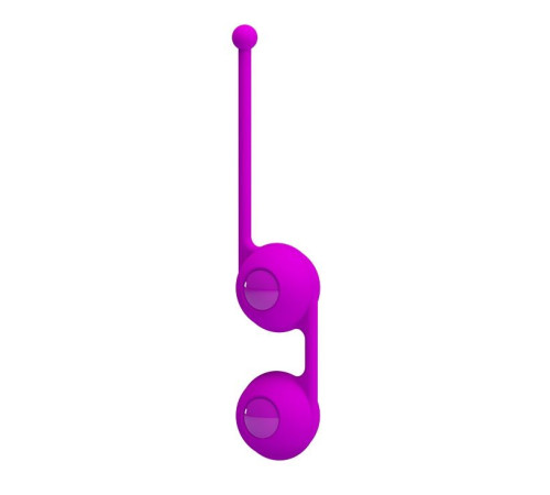 Лиловые вагинальные шарики Kegel Tighten Up III