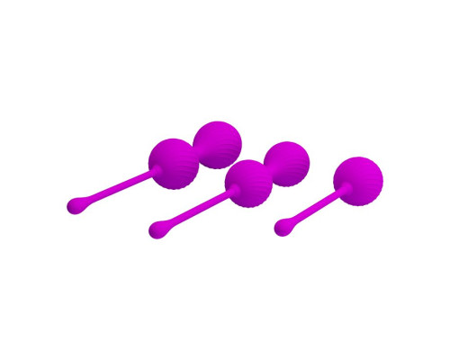 Заказать Набор лиловых вагинальных шариков Kegel Ball