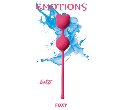 Розовые вагинальные шарики Emotions Foxy Розовые вагинальные шарики Emotions Foxy