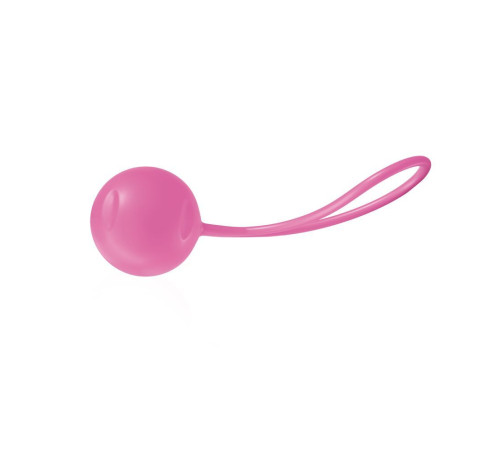 Нежно-розовый вагинальный шарик Joyballs Trend Single